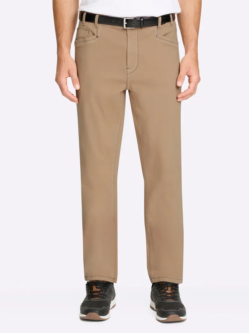 marco donati 5-Pocket-Jeans camel, Camel, – Produktbild 2 von 3