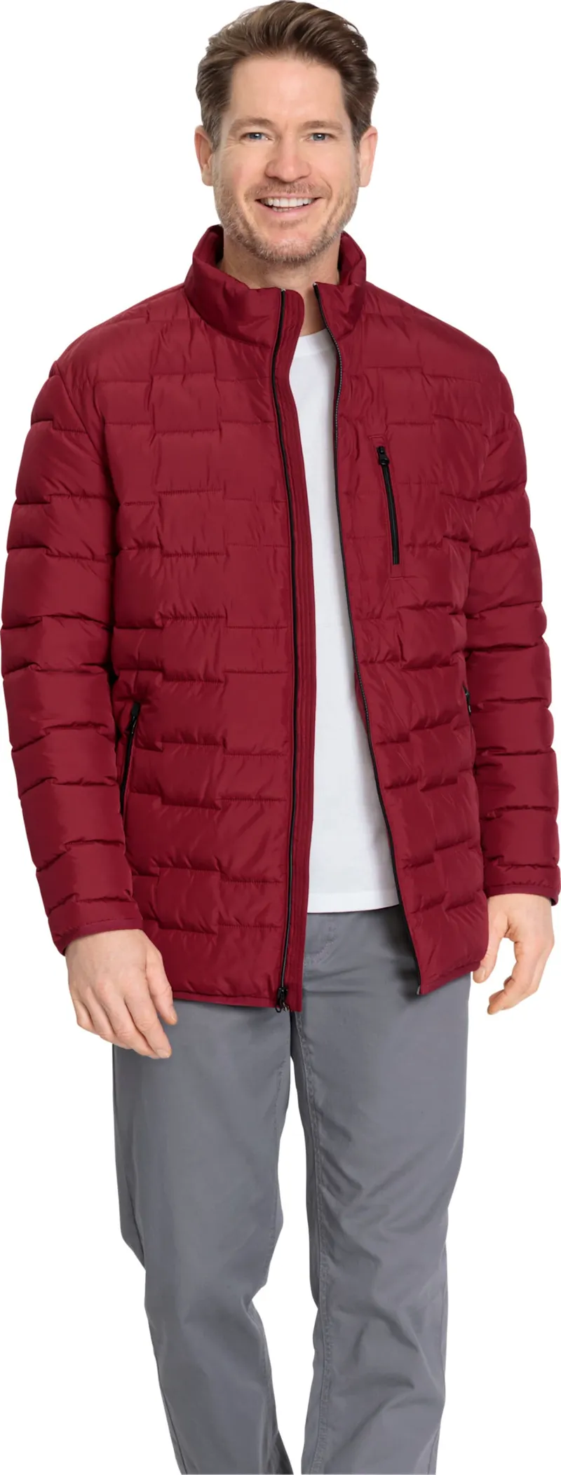 marco donati Jacke, Dunkelrot, – Produktbild 2 von 2