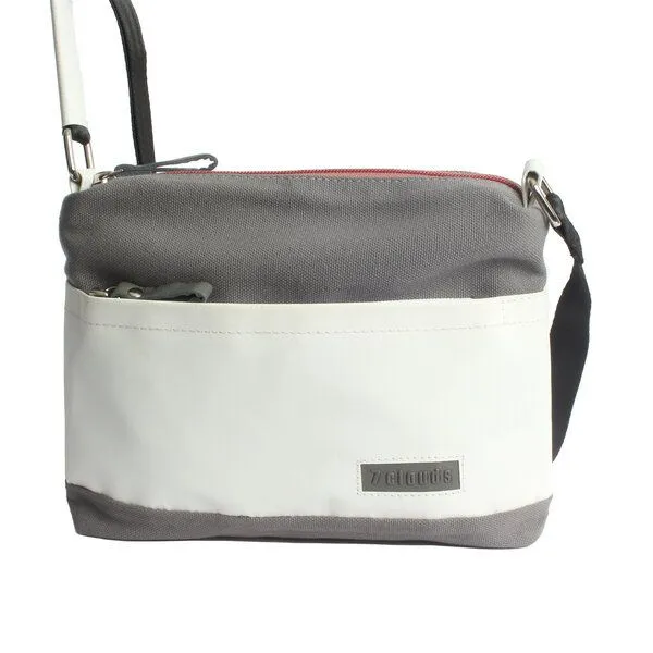 7clouds 7clouds Umhängetasche Roslyn 7.1, White-grey, – Produktbild 1 von 4