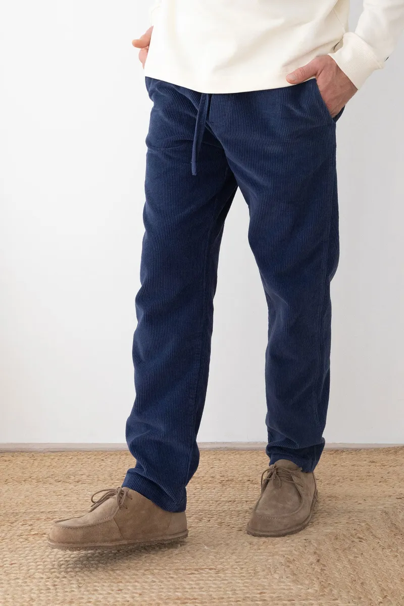 TWOTHIRDS TWOTHIRDS Herren vegan Hose Apolima Marineblau, Blau, – Produktbild 1 von 2