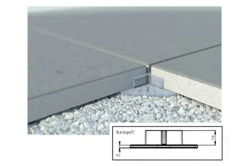 woodstore24 Stellfuß mit selbstnivellierenden Kopf für Terrassenplatten Keramikfliesen Feinsteinzeug, Verstellbereich 155 - 245 mm – Produktbild 2 von 2