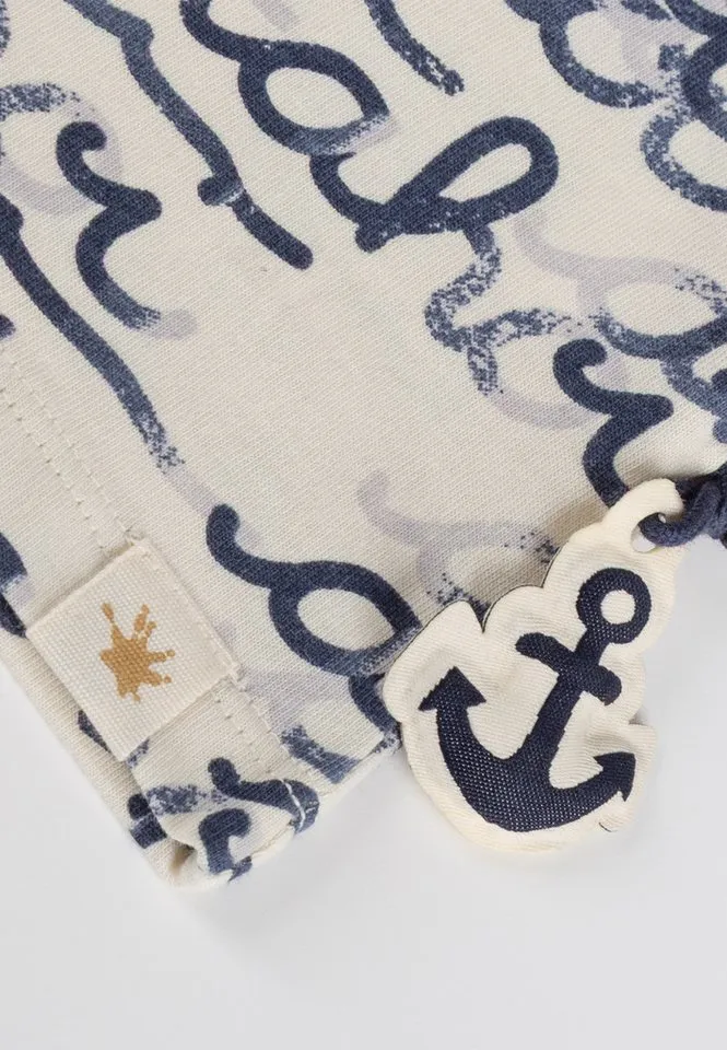 sigikid sigikid T-Shirt Ahoi Little Pirate für Babys Jungen (1-tlg), Beige, – Produktbild 3 von 4