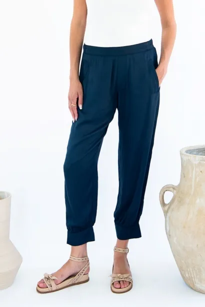 Neu Nomads Neu Nomads Damen vegan Hose Ankle Allie Midnight, Extra dunkelblau, – Produktbild 1 von 1