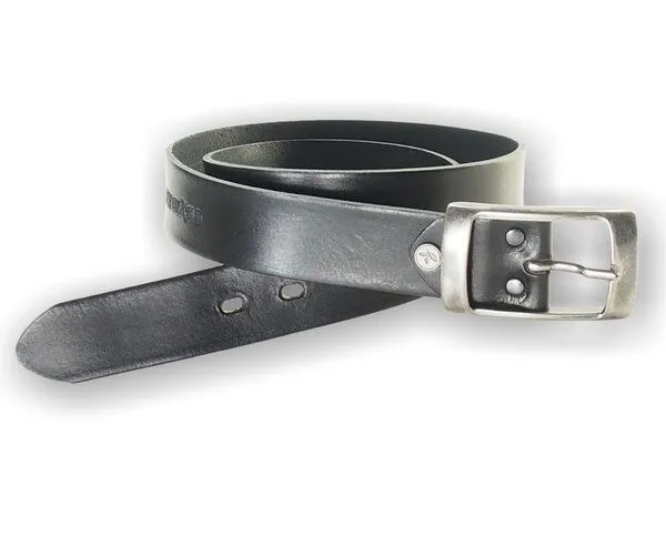 Greenbelts Greenbelts Herren Ledergürtel WILSSON, Schwarz, – Produktbild 4 von 5