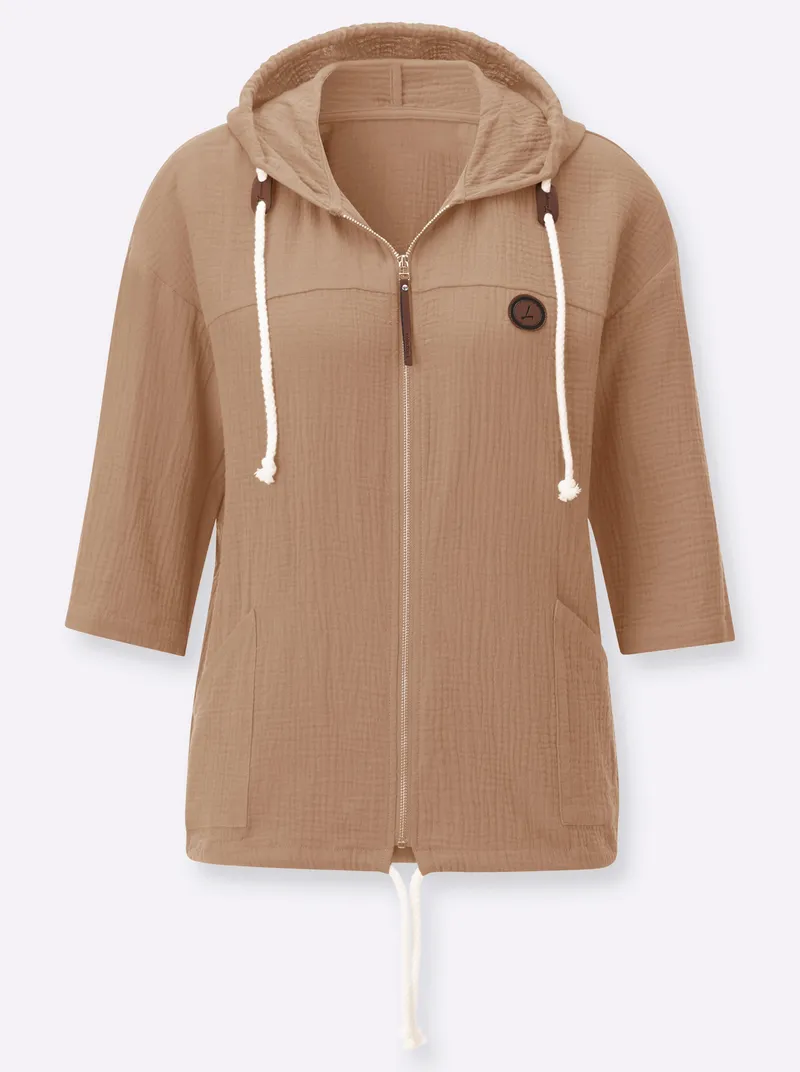 Witt Blusenjacke camel, Camel, – Produktbild 1 von 2