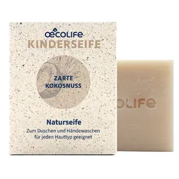 oecolife Feste Naturseife zarte Kokosnuss (Kinderseife) – Produktbild 1 von 1