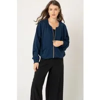 Lovjoi LOVJOI Damen vegan Jacke Blouson Boca Nightfall Blau – Produktbild 1 von 1