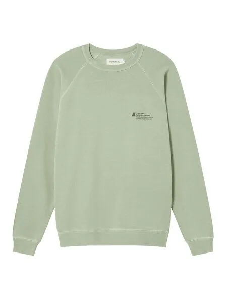 thinking mu thinking mu Sweatshirt mit Rundhalsausschnitt - FTP - aus 100% biologisch angebauter Baumwolle, Acacia (grün), – Produktbild 4 von 4