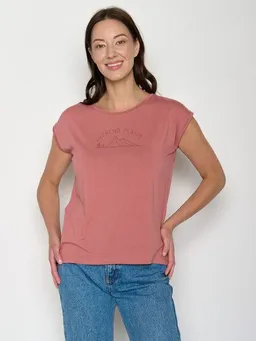 GreenBomb GREENBOMB Weekend Plans Timid - Lässiges Shirt aus LENZING TENCEL Mix / hochwertiger Print / Fair & Vegan – Produktbild 1 von 1
