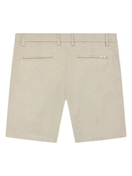 KnowledgeCotton Apparel KnowledgeCotton Apparel Twill-Shorts CHUCK regular aus Bio-Baumwolle, Grün-twill, – Produktbild 1 von 3