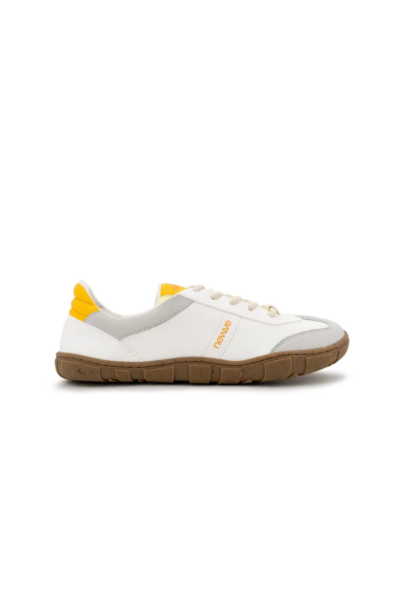 newve newve Herren vegan Sneaker Breeze Weiß/Grau/Gelb, Hellgrau, – Produktbild 1 von 2