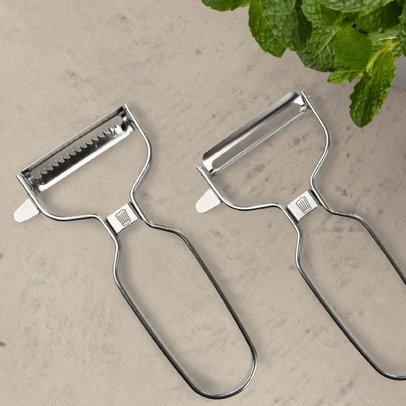 Chefkoch trifft Fackelmann Chefkoch trifft Fackelmann Schäler-Set, 2 Stück – Produktbild 2 von 2