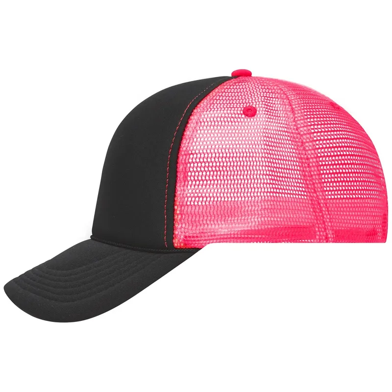 Myrtle Beach myrtle beach 5 Panel Retro Kappe MB6550 Einheitsgröße black/neon-pink – Produktbild 1 von 1