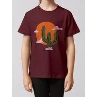 watabout.kids watabout.kids T-Shirt Kinder Kaktus im Sonnenuntergang – Produktbild 1 von 1