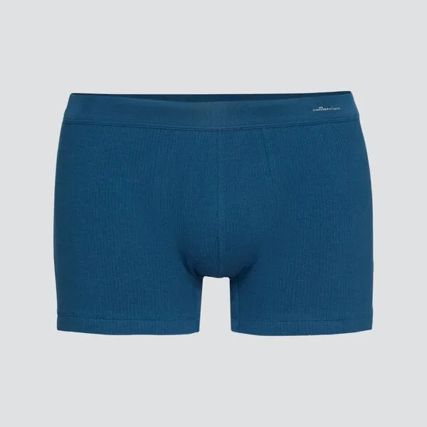 comazo|earth comazo|earth Fairtrade Trunks Single Jersey mit Nadelzug | GOTS zertifiziert, Petrol, – Produktbild 4 von 4