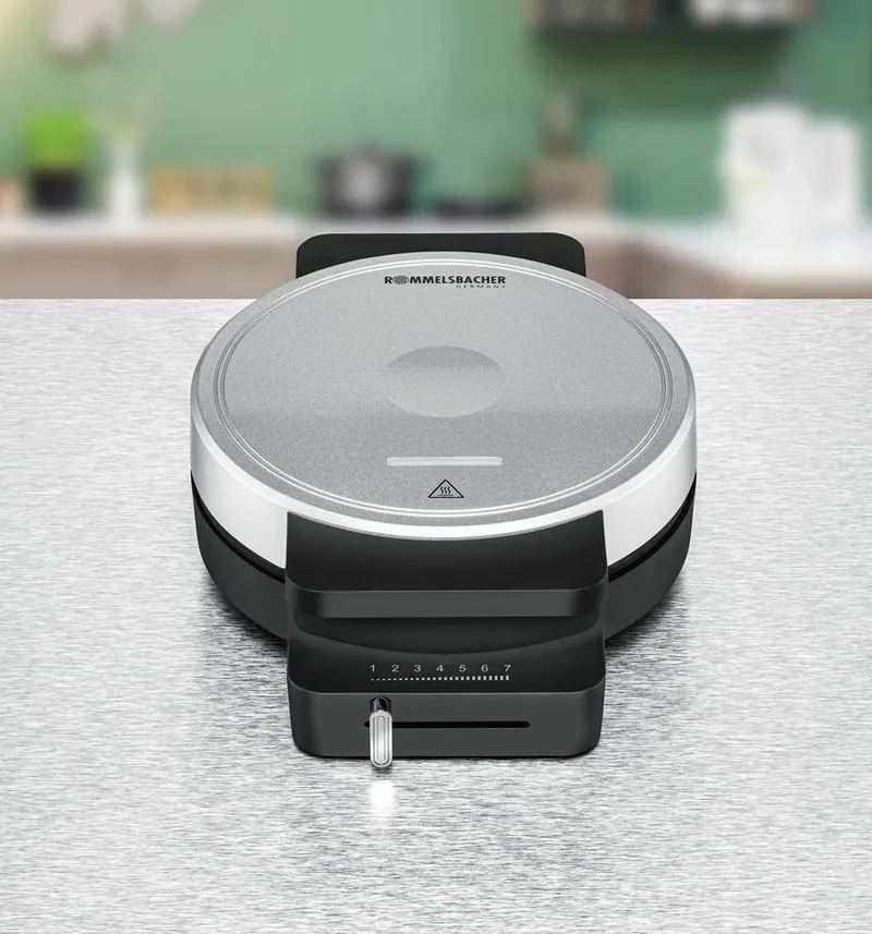 Rommelsbacher Rommelsbacher WA 850 Waffeleisen – Produktbild 4 von 6