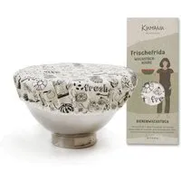 Kumanu von Natur aus gut Kumanu - von Natur aus gut Bienenwachstuch Haube "Frischefrida" | ø 22-26cm | aus Bio-Bienenwachs, Fresh, – Produktbild 1 von 1