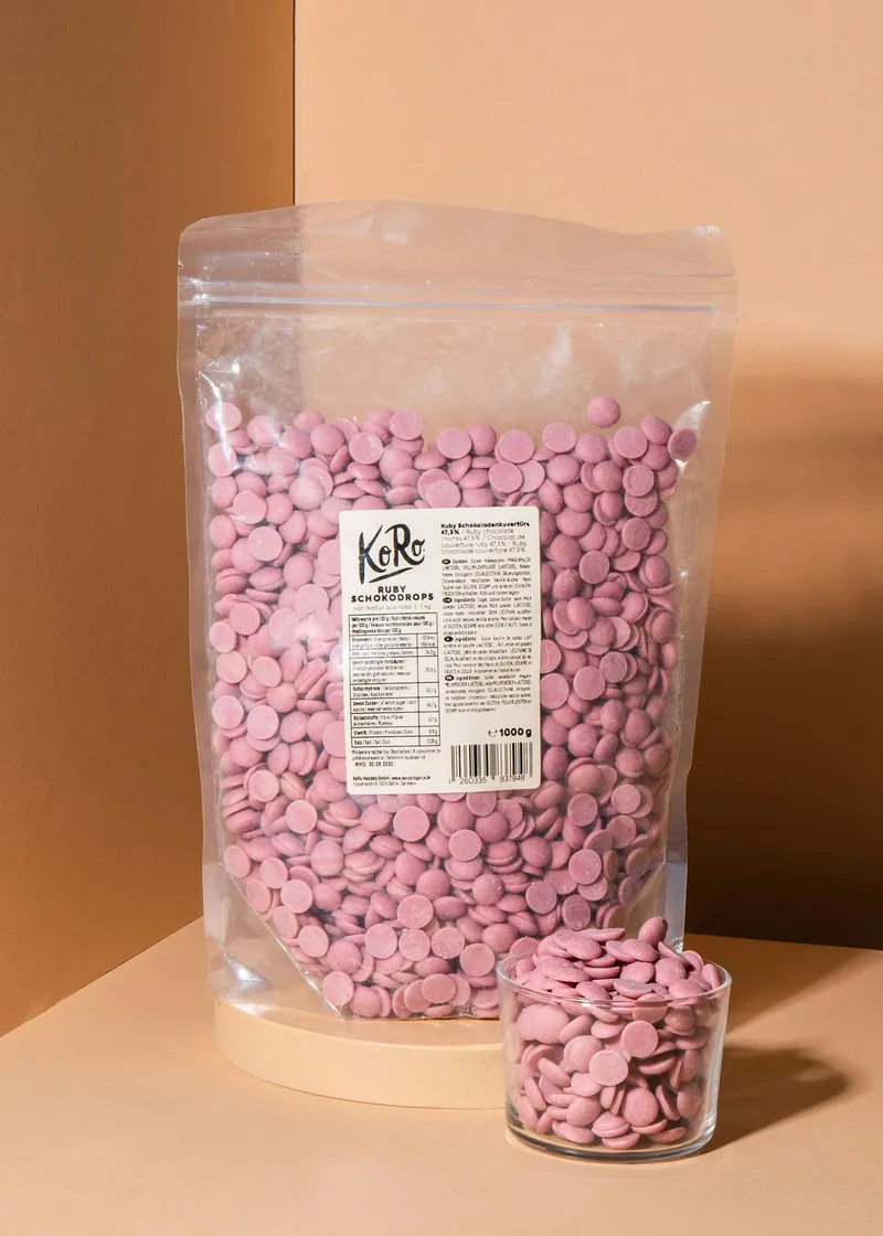 KoRo Ruby Drops 1 kg – Produktbild 1 von 5