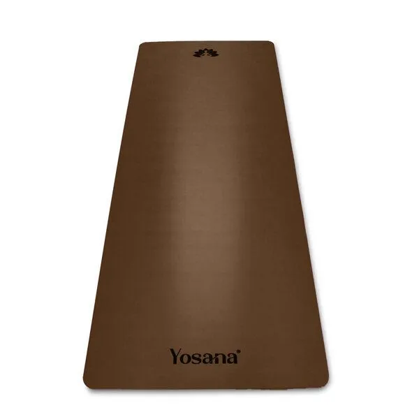 Yosana Yosana Yogamatte Ultra Grip inkl. Baumwolltragegurt, Erdbraun, – Produktbild 1 von 7