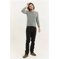 Flax and Loom Flax and Loom Regular Fit Jeans Satch, Raven (schwarz), – Produktbild 2 von 6