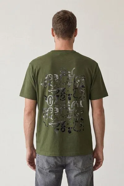 KOKOworld KOKOworld T-Shirt Crow, Military sun&soil (grün), – Produktbild 2 von 4