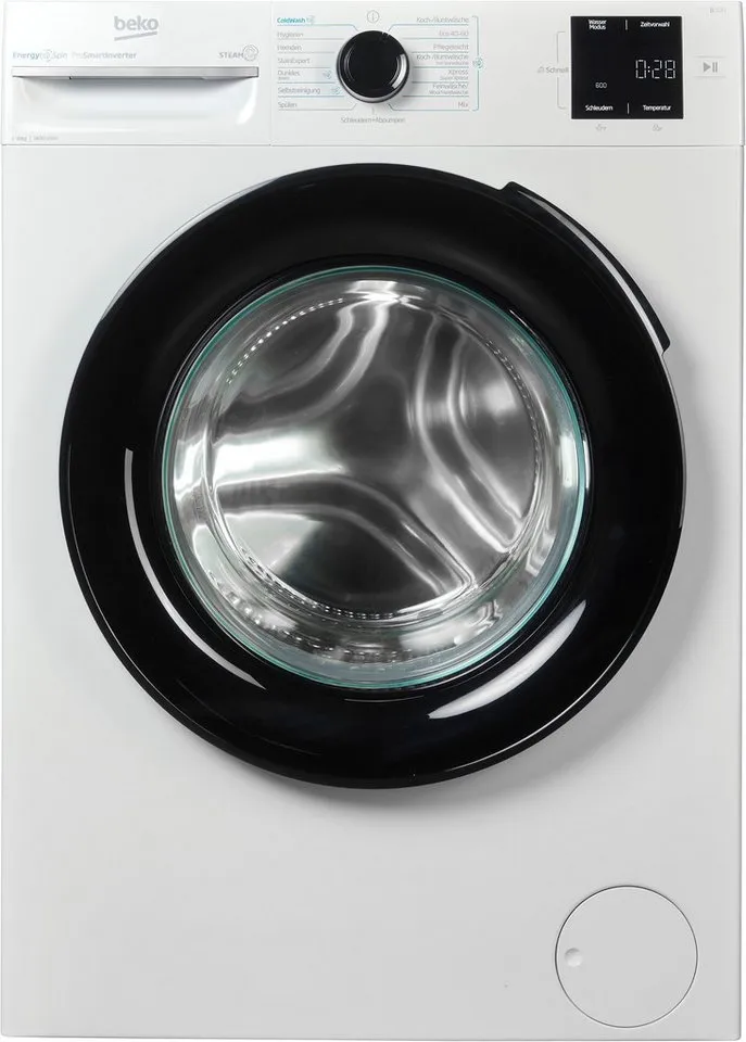 Beko Beko BM3WFU3841X, Weiß, – Produktbild 5 von 6