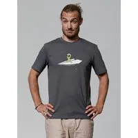 watapparel watapparel T-Shirt Unisex Alien on a paper plane – Produktbild 1 von 1