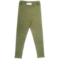 Leela Cotton Leela Cotton Baby Kinder Leggings Bio-Baumwolle Hose Schlafanzüge Unisex 2051, Oliv, – Produktbild 1 von 1