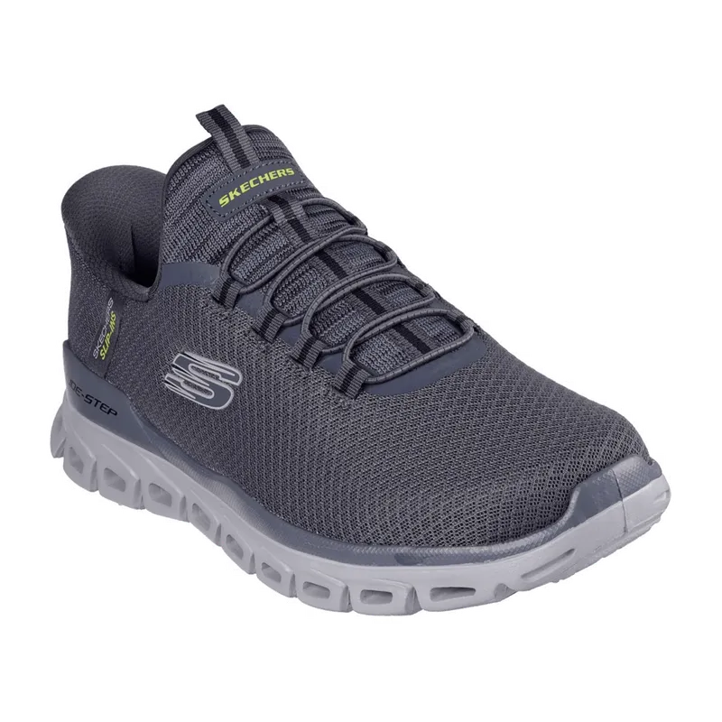 Skechers Skechers Glide Step Slipper Schuhe schwarz Herren SLIP-INS 233010 für Herren, grau, Größe 42 EU, Grau, – Produktbild 5 von 5