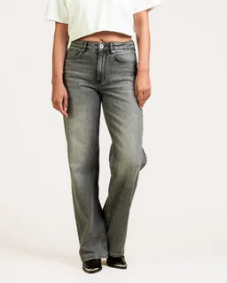 Kuyichi Kuyichi Damen vegan Jeans Izabella Straight Ashes To Ashes – Produktbild 1 von 1