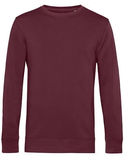 B&C Collection B&C Collection Unisex Sweatshirt Pullover in 20 verschiedenen Farben, Burgundy, – Produktbild 2 von 3