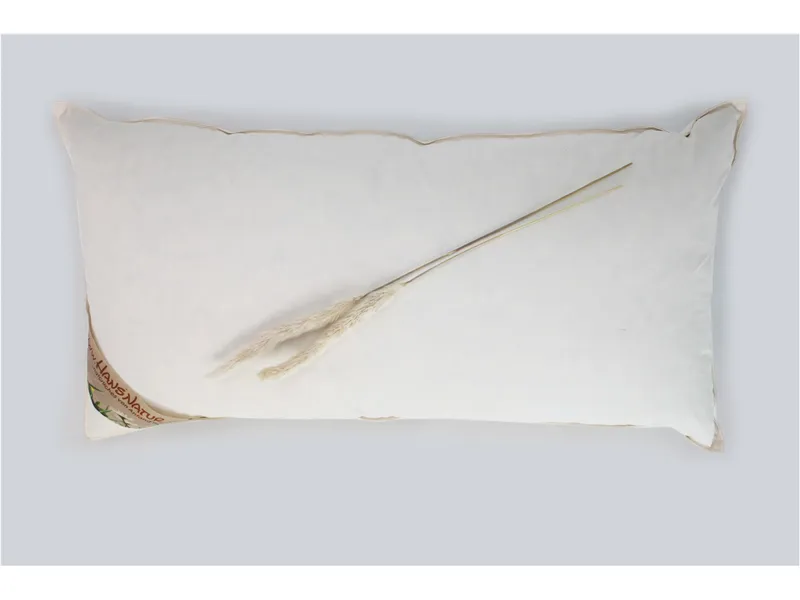 HANS NATUR HANS NATUR Drei-Kammer-Kissen Daunen 40 x 80 cm – Produktbild 2 von 2