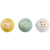 Sophie la Girafe 3 musikalische Bälle Babyspielzeug aus Naturkautschuk ab 3 Mon., Durchmesser Ball 5,5 cm – Produktbild 1 von 1