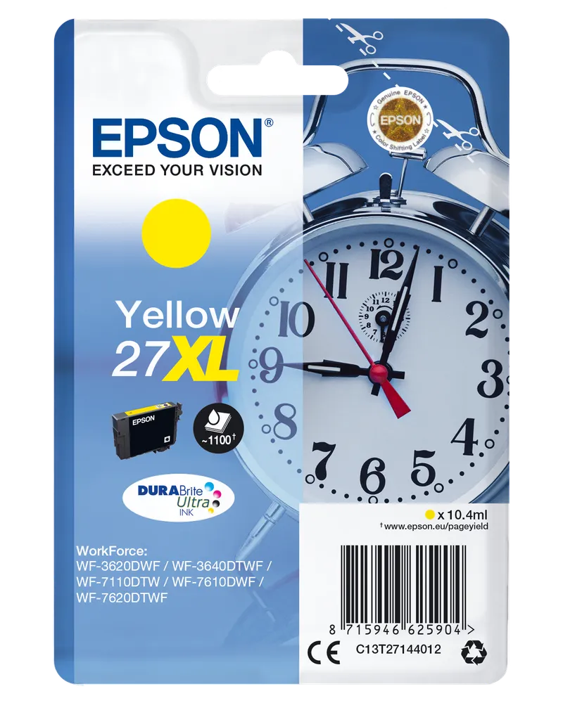Epson Epson Tintenpatrone T2714XL gelb – Produktbild 1 von 3