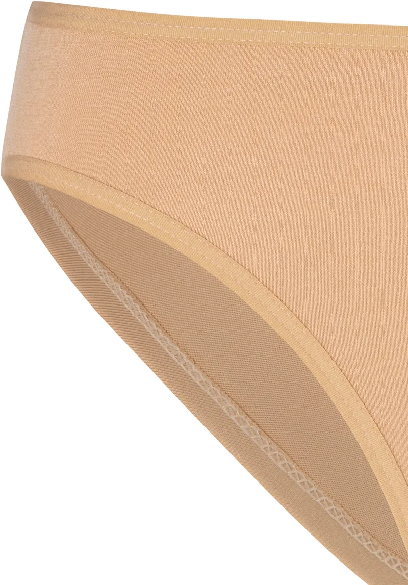 petite fleur by Lascana Bikinislip beige, schwarz, Beige, schwarz, – Produktbild 1 von 3