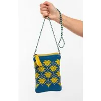 Tranquillo Tranquillo Umhängetasche BLOSSOM, Blau, – Produktbild 3 von 5