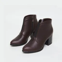 AGAZI AGAZI HANA (chocolate) - plant based ankle boots – Produktbild 1 von 1