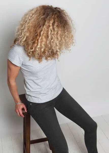 MUD Jeans MUD Jeans Jeans Skinny Fit - Lilly - Stone Black – Produktbild 4 von 4