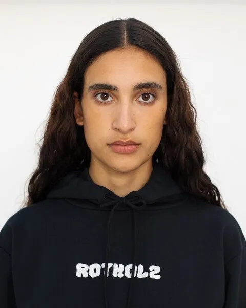 Rotholz Rotholz Logo Hoodie aus Bio Baumwolle - Schwarz, Schwarz, – Produktbild 5 von 8