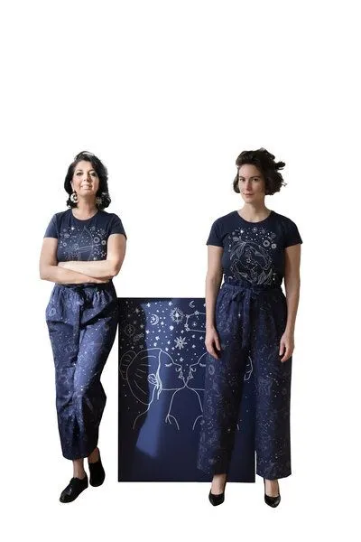 Sophia Schneider-Esleben Sophia Schneider-Esleben Zodiac, Damen T-Shirt aus Bio-Baumwolle – Produktbild 2 von 2
