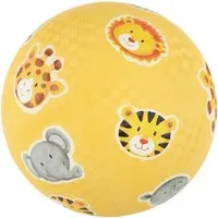 sigikid sigikid Kinderball Naturkautschuk Zootiere gelb Durchmesser ca. 17 cm – Produktbild 1 von 1