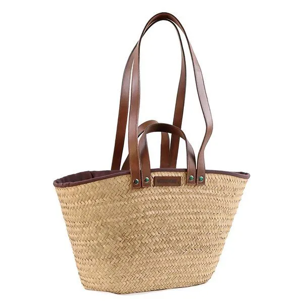 NATUREHOME NATUREHOME Schultertasche Strandtasche Einkaufskorb Shopper – Produktbild 4 von 8