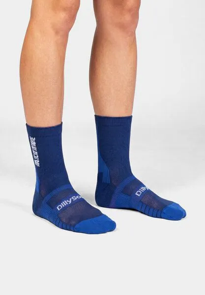 DillySocks DillySocks Sportsocken „Active Performance“, Blau, – Produktbild 2 von 4