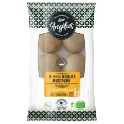 Biofournil Biofournil Rustikale Brötchen zum Aufbacken (6 Stück) – Produktbild 1 von 1