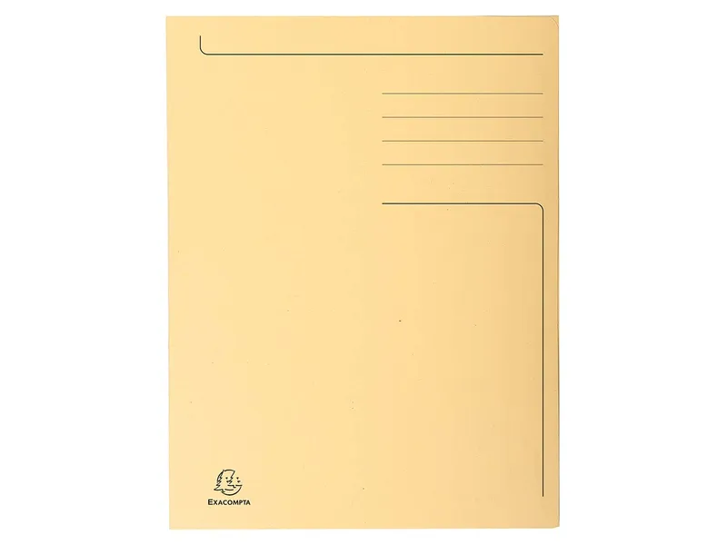 Exacompta 50 Exacompta Aktenmappen "Forever", 3 Klappen, 280 g/m², DIN A4, sand – Produktbild 1 von 1
