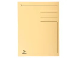 Exacompta 50 Exacompta Aktenmappen "Forever", 3 Klappen, 280 g/m², DIN A4, sand – Produktbild 1 von 1