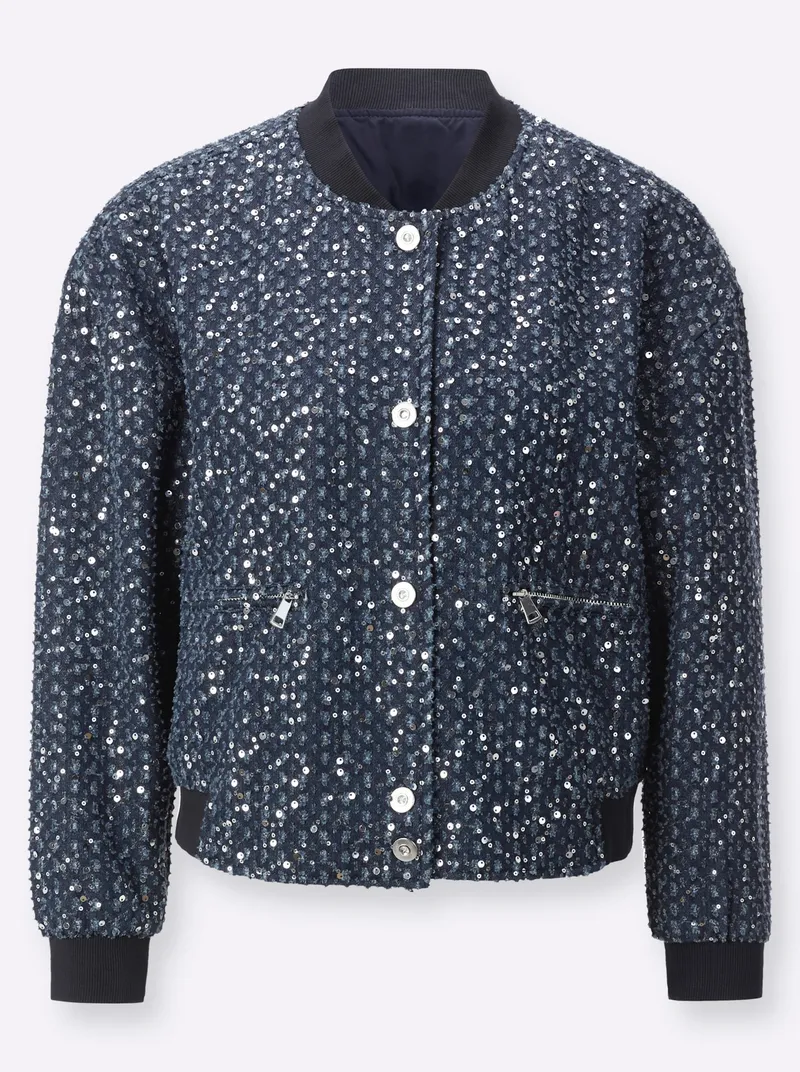Witt Blouson dark blue, Dark blue, – Produktbild 1 von 2
