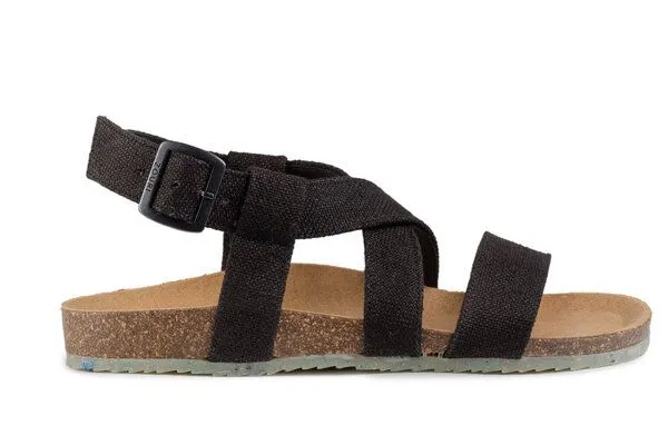 Zouri ZOURI Vegane Sandalen SAND, Anthrazit (dunkelgrau), – Produktbild 4 von 4