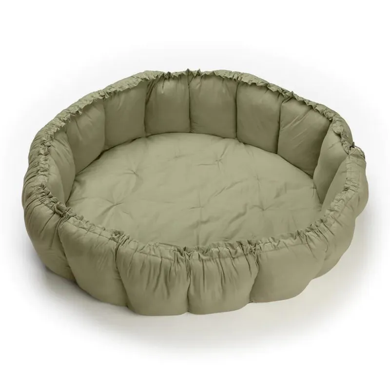 play&go Play&Go Bloom Spielzeugbeutel gepolsterte Teppich und Babynest - Meadow Green, Meadow green, – Produktbild 1 von 1