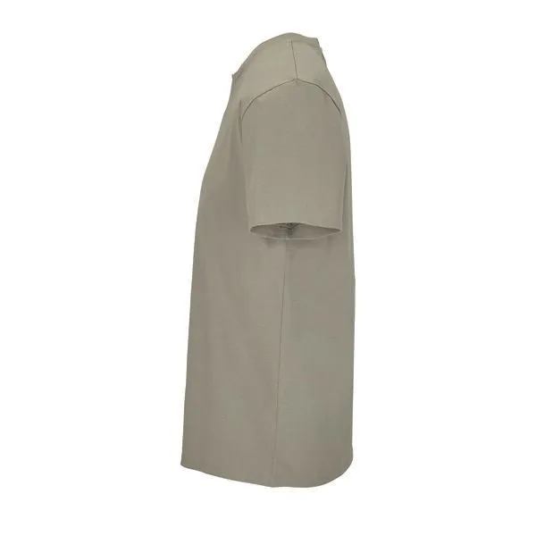 Sol's Sol's Unisex Bio Baumwolle in Umstellung T-Shirt Rundhals 27 verschiedene Farben, Khaki, – Produktbild 3 von 3